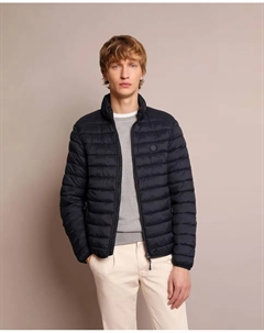 Мужской стеганый пуховик цвета хаки, тёмно-синий Scalpers