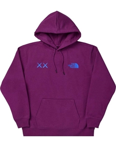 Худи x KAWS Pullover Hoodie 'Pamplona Purple', фиолетовый The north face