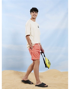 Мужские морские шорты с рисунком до колена Xside