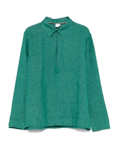 Льняная рубашка, зеленый Paul smith