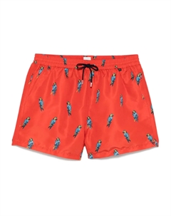 Плавки-шорты с принтом, красный Paul smith