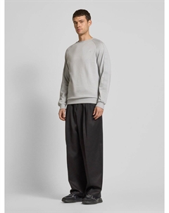 Толстовка с вышитой этикеткой, светло-серый Hugo