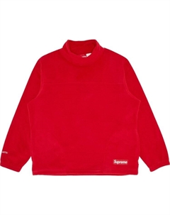 Пуловер x Polartec Mock Neck Pullover 'Red', красный Supreme