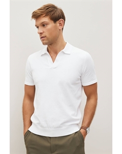 Рубашка-поло с короткими рукавами Trophy, белый Next