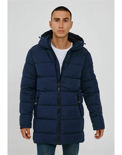 Пальто зимнее Jeans, синий Indicode