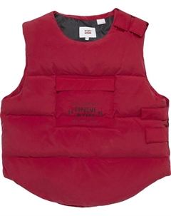 Жилет x WTAPS Tactical Down Vest 'Red', красный Supreme