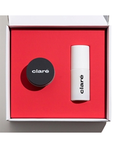 Claré Pro набор: тональная основа, 30 мл + сияющая пудра oh! свечение btx 41, 2,5 г Clare