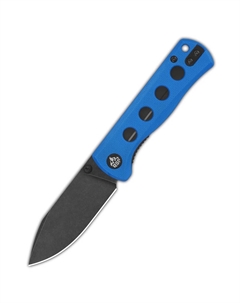 Складной нож Canary folder, сталь 14C28N, рукоять G10, синий/черный Qsp