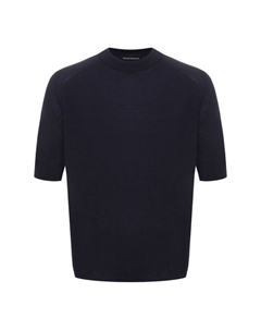 Джемпер из лиоцелла и хлопка Emporio armani