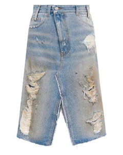 Джинсовая юбка Mm6