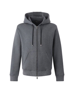 Толстовка из хлопка и шелка Zilli