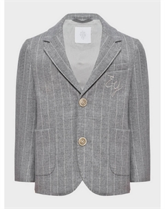 Пиджак в тонкую полоску, серые Eleventy