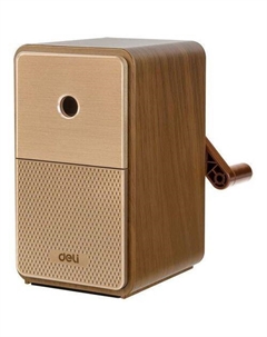 Точилка для карандашей 71160Brown механическая, коричневый Deli