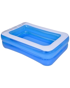 Бассейн надувной прямоугольный, 155х108х46 см, 192 л (51362) Sunclub