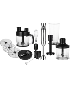 Погружной блендер Polaris PHB 1637AL CUBE, нержавеющая сталь/черный