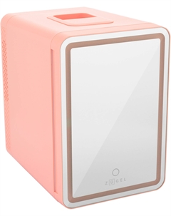 Холодильник для косметики ZCR10 розовый Zugel