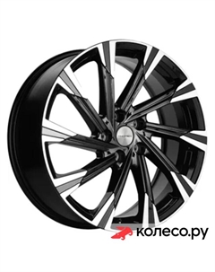 Литой диск KHW1901 (Chery Tiggo 8) 7.5x19/5*108 D60.1 ET47 Black-FP Khomen wheels