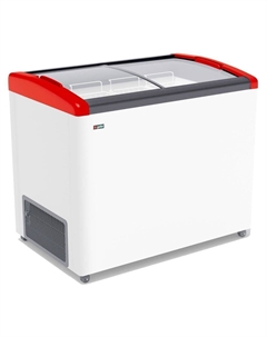 Ларь морозильный FG 375 E красный Frostor