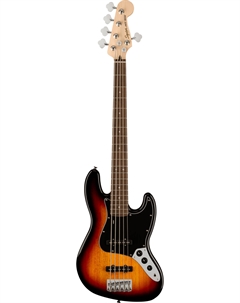 Бас-гитары FENDER Affinity 2021 Jazz Bass V LRL 3-Color Sunburst Squier