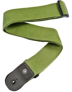 Ремни для гитар PWS107 POLYPROPYLENE STRAP, GRN Planet waves