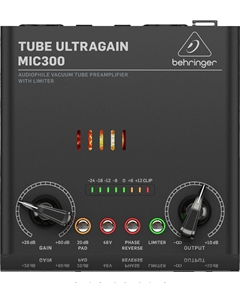 Микрофонные процессоры, микшеры, усилители MIC300 Behringer