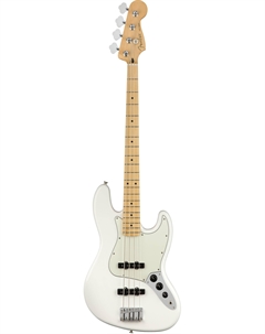 Бас-гитары PLAYER Jazz Bass MN Polar White Fender