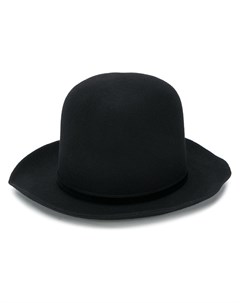 Ann demeulemeester бархатная шляпа с бантом один размер черный Ann demeulemeester
