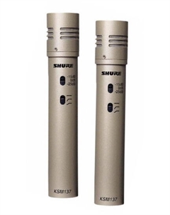 Студийные микрофоны SHURE KSM137/SL STEREO Shure wired