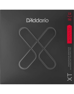 Струны для акустических гитар, металлические D'ADDARIO XTAPB1356 SET ACOUS XT PHOS BRZ MEDIUM D`addario