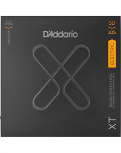 Струны для бас-гитар D'ADDARIO XTB50105 SET BASS XT NKL 50-105 LONG D`addario