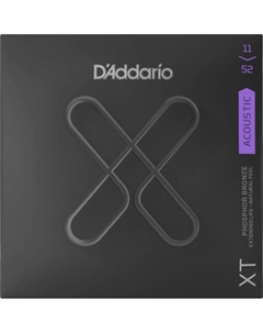 Струны для акустических гитар, металлические D'ADDARIO XTAPB1152 SET ACOUS XT PH BRZ CST LIGHT D`addario