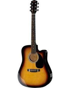 Акустические гитары FENDER SA-105CE Sunburst Squier