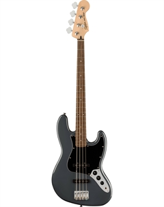 Бас-гитары FENDER Affinity 2021 Jazz Bass LRL Charcoal Frost Metallic Squier