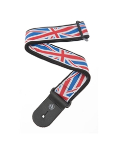 Ремни для гитар 50A11 WOVEN STRAP UNION JACK Planet waves