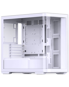 Корпус D300 White, mATX, Mini-Tower, 2xUSB 3.0, USB Type-C, белый, без БП (D300 White) Jonsbo