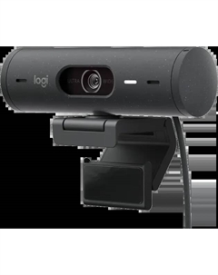 Веб-камера Brio 500, 4 MP, 1920x1080, встроенный микрофон, USB Type-C, графит (960-001422) Logitech