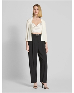 Кардиган с ребристыми манжетами, кремовый More&more