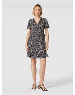 Мини-платье с запахом, модель «CAMILLA», черный Object