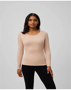 Женская термофутболка с длинным рукавом с контролем температуры, цвет Nude Ysabel mora