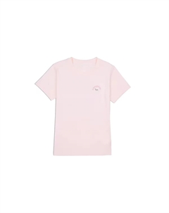 Женская футболка приталенного кроя Flower Garden, пастельно-розовый Converse