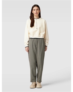 Свитшот с контрастными полосками, экрю Tommy hilfiger