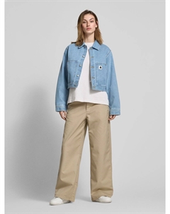 Джинсовая куртка с планкой на пуговицах, модель «Arca» Carhartt work in progress