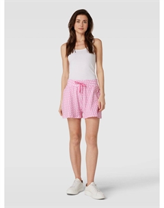 Шорты с узором по всей поверхности, розовый Guess