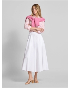 Юбка макси с карманами, кремовый Gant