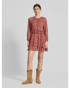 Мини-платье со шнуровкой модель 'VALENTIN', розовый Mango