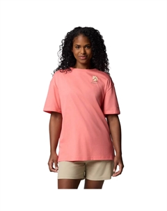 Rolling Bend Женская футболка, коралловый Columbia