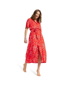 Island Escape Женское платье, красный Roxy