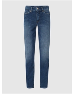 Джинсы женственного кроя с эластичной вставкой, модель «Мелани», синий Mac