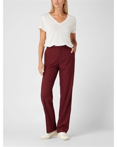 Брюки из ткани с добавлением стрейча, модель «Хейли», бордовый Scotch&soda