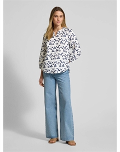 Туника прямого кроя с рукавом 3/4, модель «STYLE.Velia», белый Brax